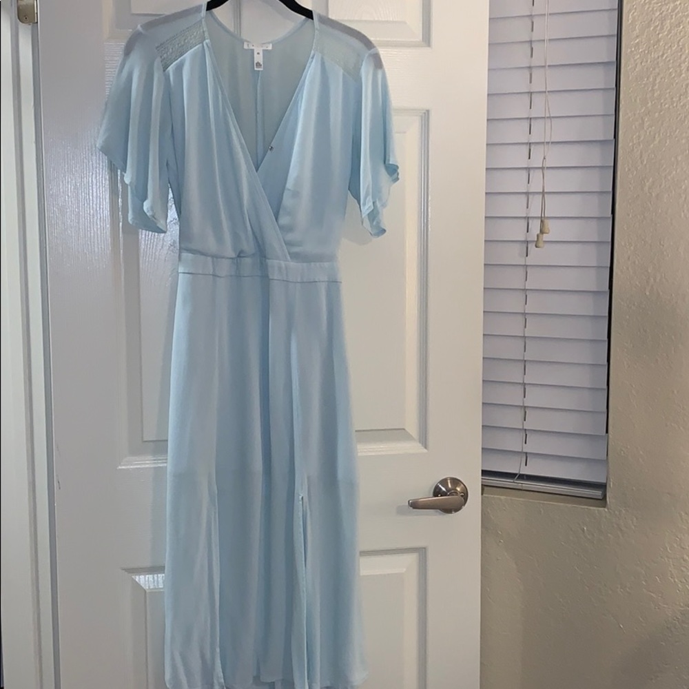 Light blue long dress